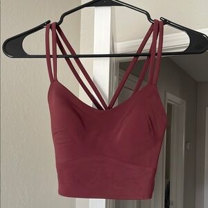 Lululemon Maroon Strappy Bralette